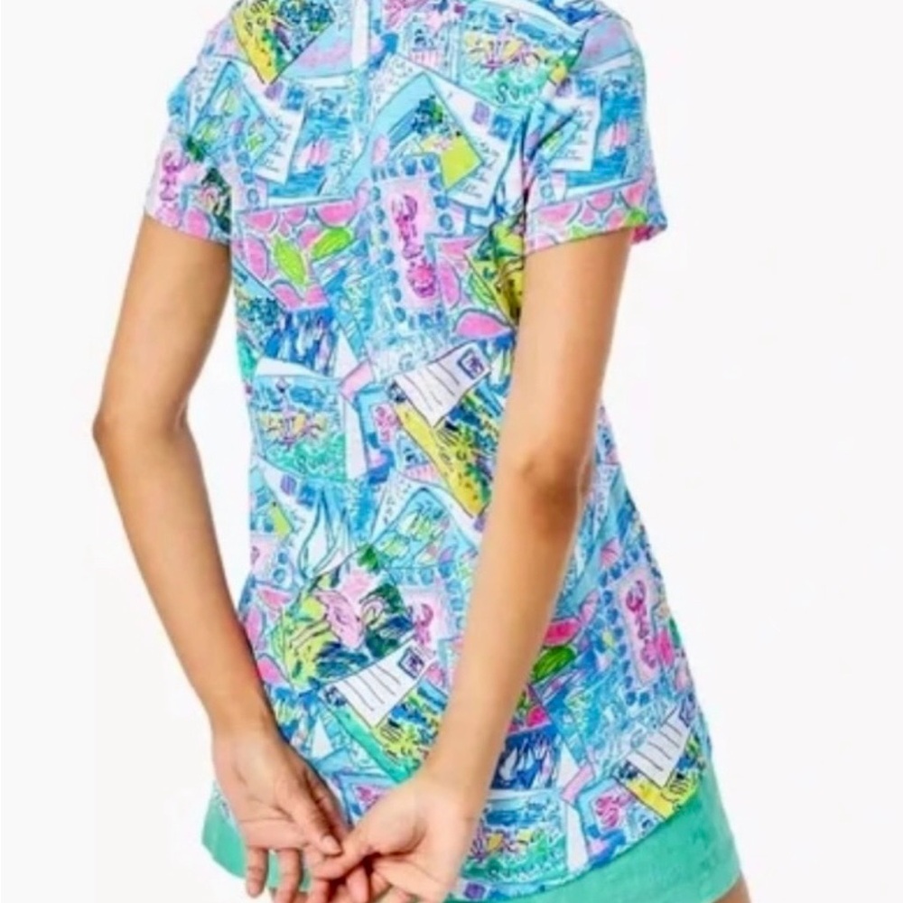 Lilly Pulitzer Etta Wish You Were Here Medium - Picture 2 of 7